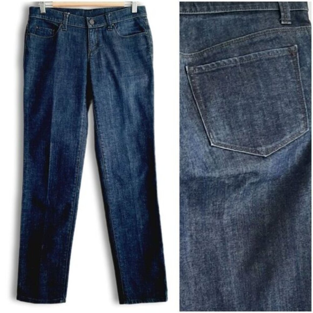 ANN TAYLOR Dressy Classic Blue Jeans Pants Sz 0